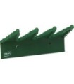 REMCO Wall Bracket - Basic Holds Up To 3 Tools - 9.5" -green Price/EA