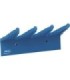 REMCO Wall Bracket - Basic Holds Up To 3 Tools - 9.5" - Blue Price/EA