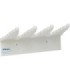 REMCO Wall Bracket - Basic Holds Up To 3 Tools - 9.5" -White Price/EA