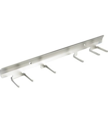 REMCO Wall Bracket - 6 Hooks 18" - Stainless Steel Price/EA