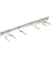 REMCO Wall Bracket - 6 Hooks 18" - Stainless Steel Price/EA