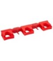 REMCO Bracket - Hi-Flex Holds Up To 5 Tools - 16.5" - Red Price/EA