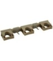 REMCO Bracket - Hi-Flex Holds Up To 5 Tools - 16.5" - Brown Price/EA