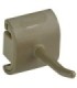 REMCO Wall Bracket - Single Hook 3" - Brown Price/EA