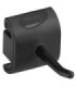 REMCO Wall Bracket - Single Hook 3" - Black Price/EA