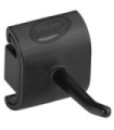 REMCO Wall Bracket - Single Hook 3" - Black Price/EA