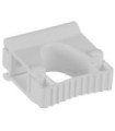 REMCO Wall Bracket - Grip Band Single Hook 3" - White Price/EA