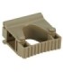 REMCO Wall Bracket - Grip Band Single Hook 3" - Brown Price/EA