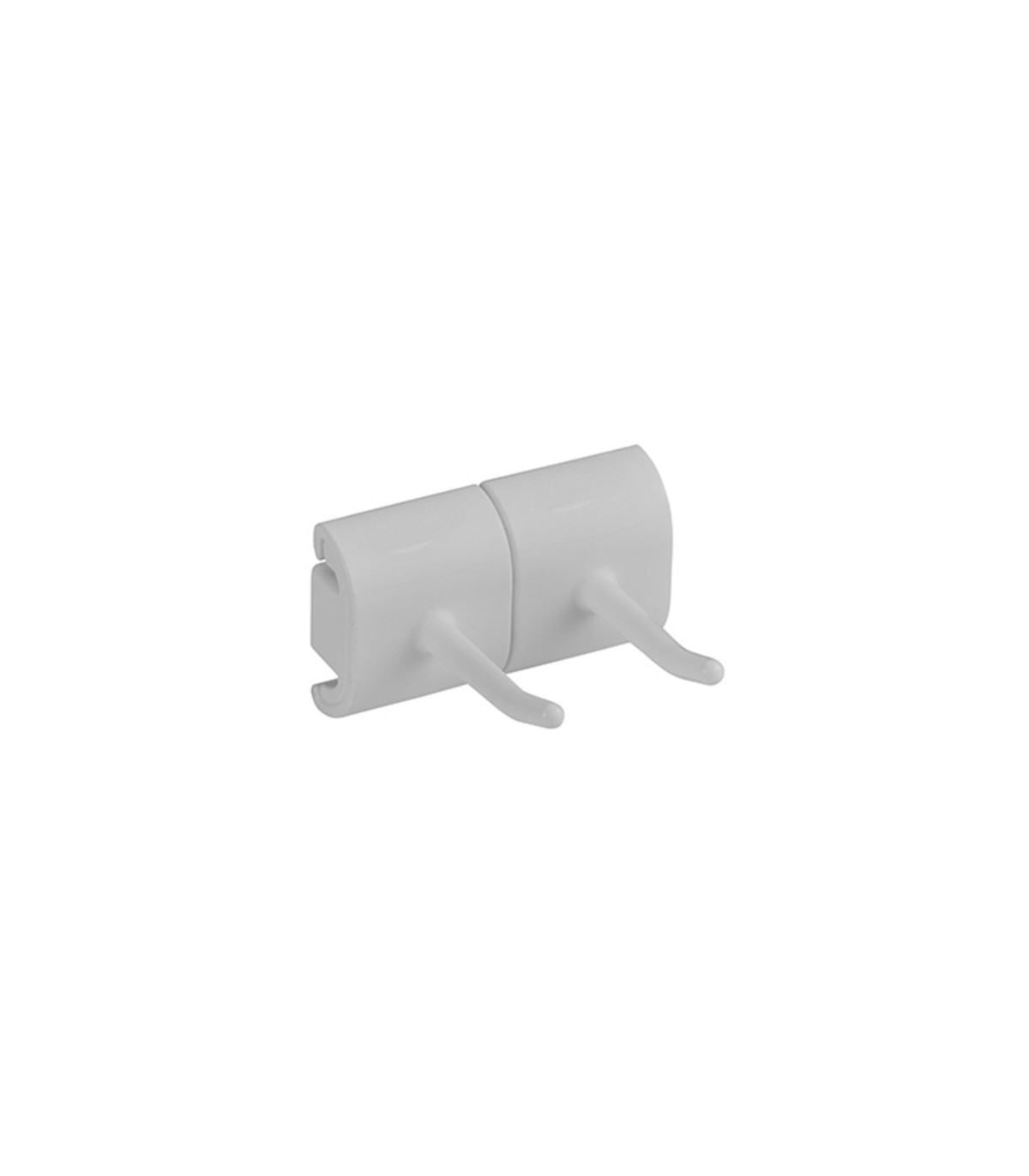 REMCO Wall Bracket - Double Hook 3" - White Price/EA