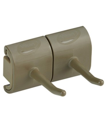 REMCO Wall Bracket - Double Hook 3" - Brown Price/EA