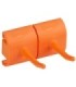 REMCO Wall Bracket - Double Hook 3" - Orange Price/EA