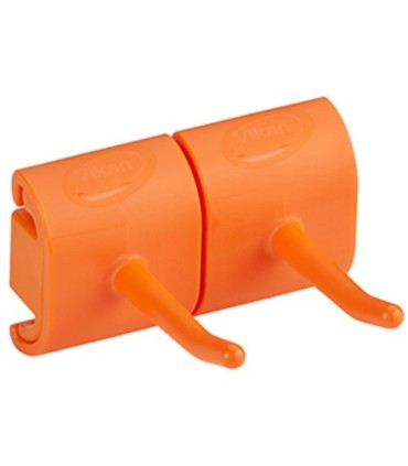 REMCO Wall Bracket - Double Hook 3" - Orange Price/EA