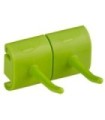 REMCO Wall Bracket - Double Hook 3" - Lime Price/EA