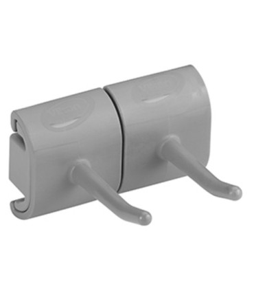 REMCO Wall Bracket - Double Hook 3" - Gray Price/EA