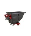 Rubbermaid FG2173519 SOP: Tilt Truck - Motorized RotoMold 0.5cuyd. - Black, Price Per EA