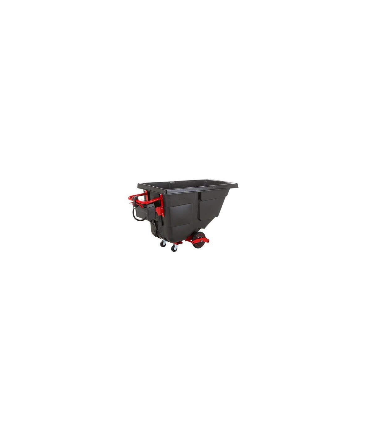 Rubbermaid FG2173519 SOP: Tilt Truck - Motorized RotoMold 0.5cuyd. - Black, Price Per EA - FG2173519 -  - [unit price]