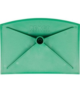 REMCO Food Hoe - Head Only - Nylon 8x2x11" - Green Price/EA