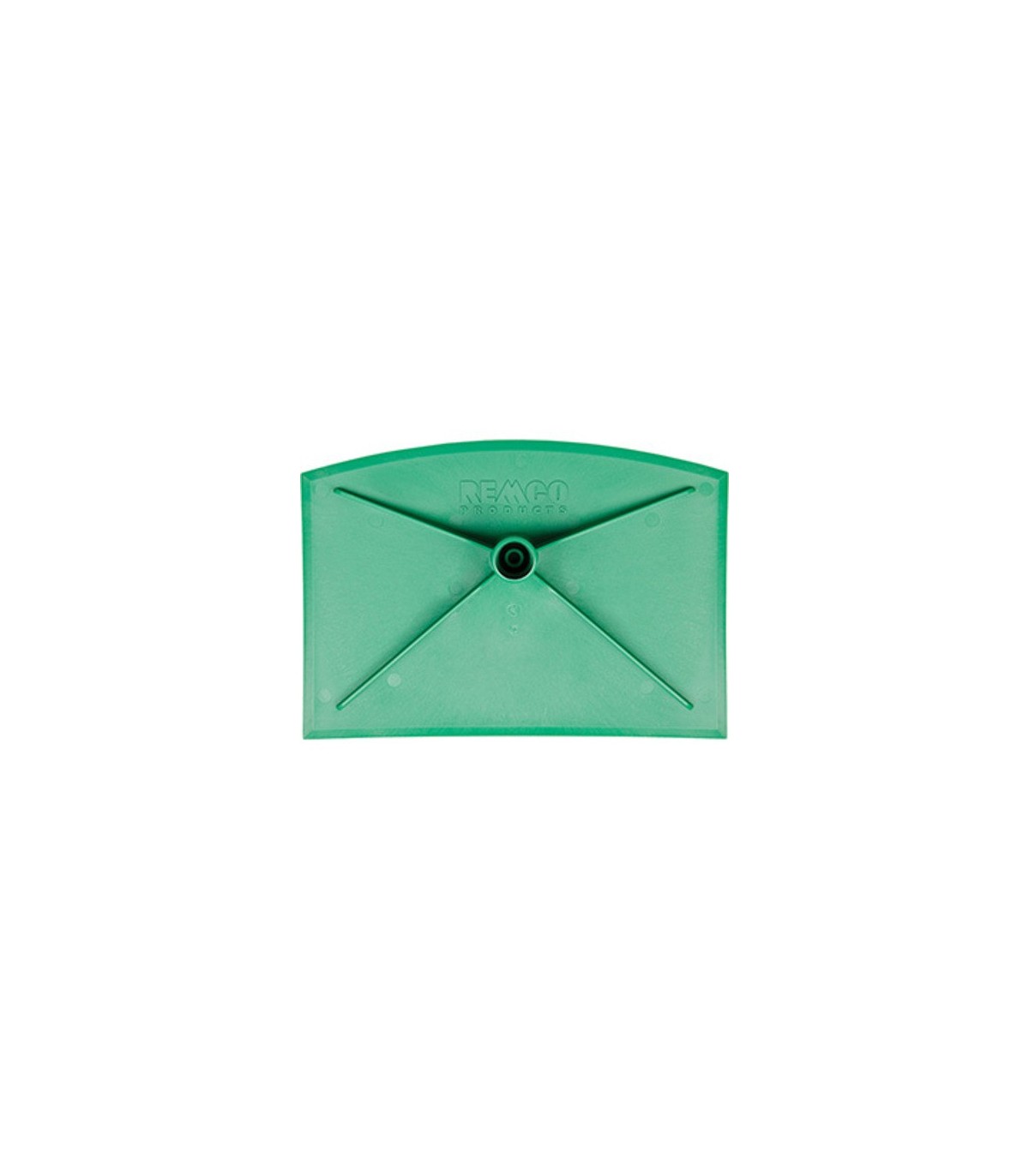 REMCO Food Hoe - Head Only - Nylon 8x2x11" - Green Price/EA