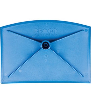 REMCO Food Hoe - Head Only - Nylon 8x2x11" - Blue Price/EA