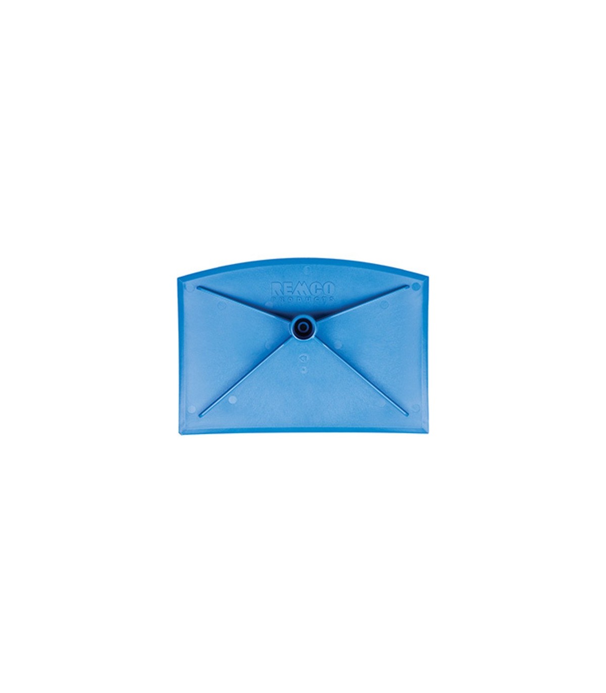 REMCO Food Hoe - Head Only - Nylon 8x2x11" - Blue Price/EA