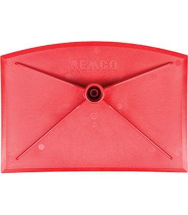 REMCO Food Hoe - Head Only - Nylon 8x2x11" - Red Price/EA