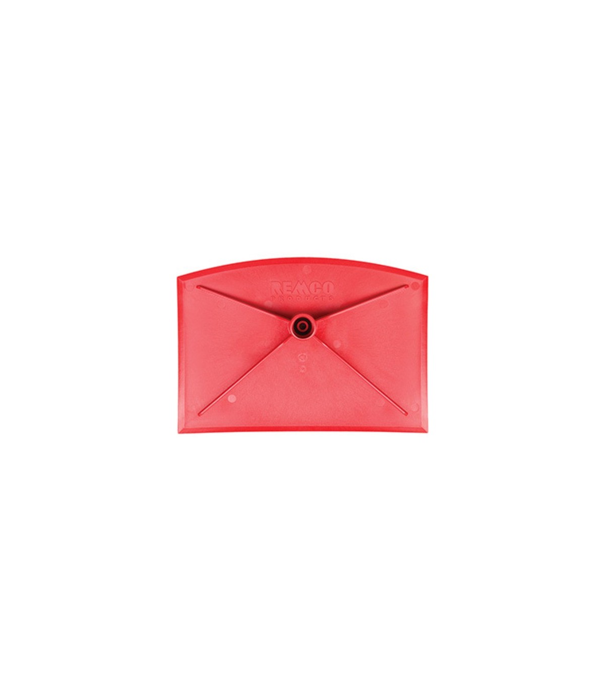 REMCO Food Hoe - Head Only - Nylon 8x2x11" - Red Price/EA