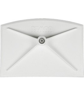 REMCO Food Hoe - Head Only - Nylon 8x2x11" - White Price/EA