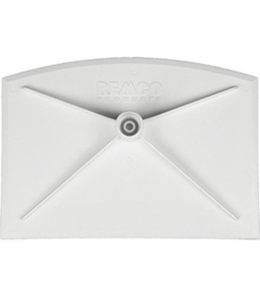 REMCO Food Hoe - Head Only - Nylon 8x2x11" - White Price/EA