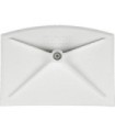 REMCO Food Hoe - Head Only - Nylon 8x2x11" - White Price/EA