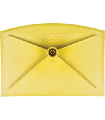 REMCO Food Hoe - Head Only - Nylon 8x2x11" - Yellow Price/EA