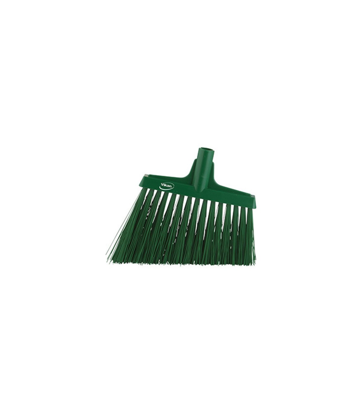 REMCO Broom - Head Only - Angled X-stiff - 11.4" - Green Price/EA