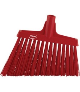 REMCO Broom - Head Only - Angled X-stiff 11.4" - Red Price/EA