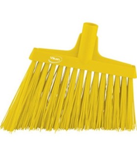 REMCO Broom - Head Only - Angled X-stiff 11.4" - Yellow Price/EA
