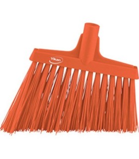 REMCO Broom - Head Only - Angled X-stiff 11.4" - Orange Price/EA