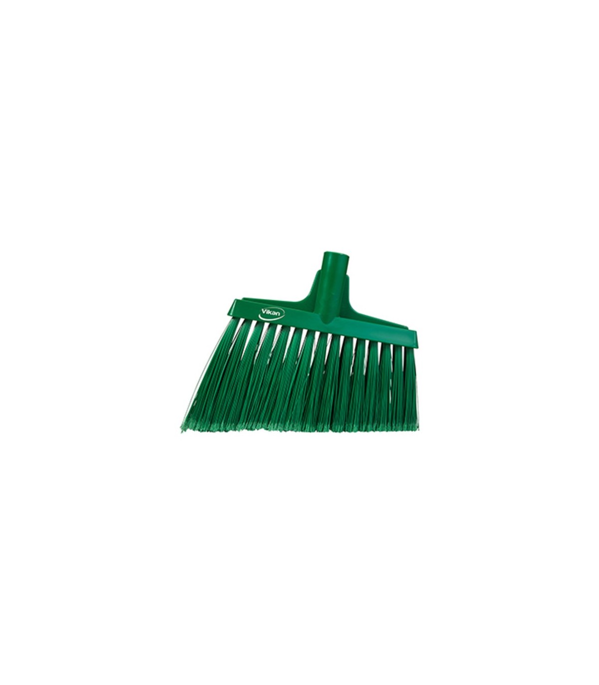 REMCO Broom - Head Only - Split - Angle - Soft 12" - Green Price/EA