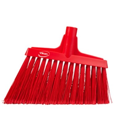 REMCO Broom - Head Only - Split - Angle - Soft 12" - Red Price/EA