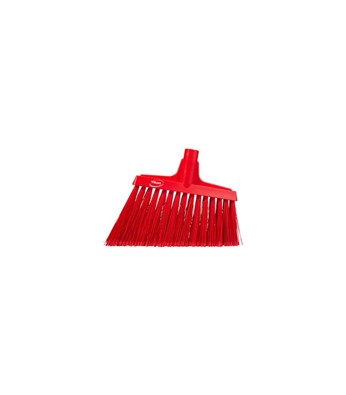 REMCO Broom - Head Only - Split - Angle - Soft 12" - Red Price/EA