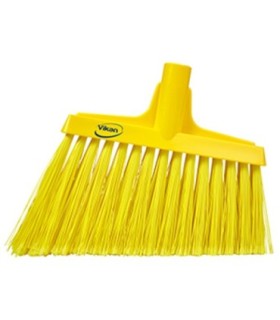 REMCO Broom - Head Only - Split - Angle - Soft 12"- Yellow Price/EA