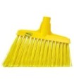 REMCO Broom - Head Only - Split - Angle - Soft 12"- Yellow Price/EA