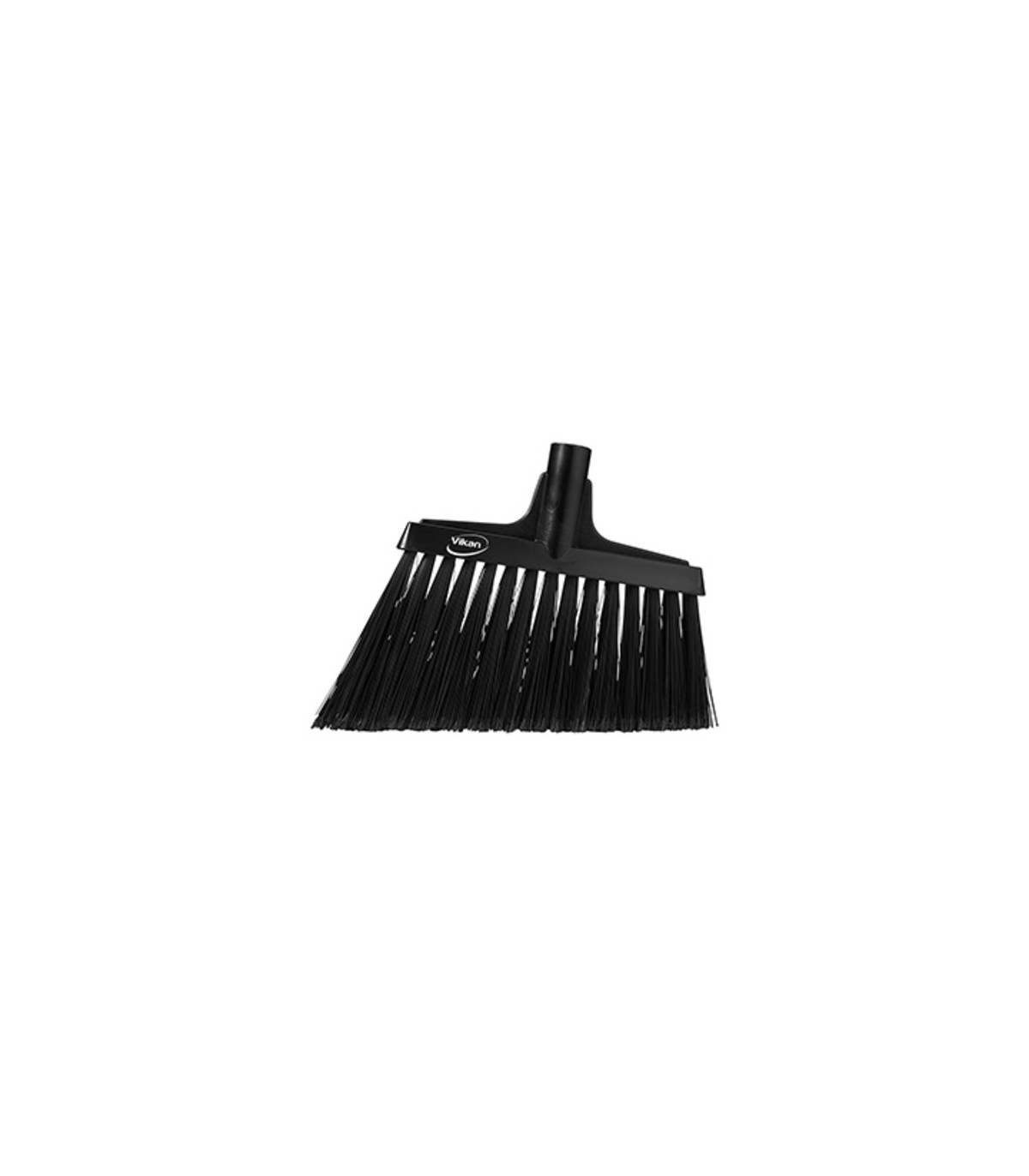 REMCO Broom - Head Only - Split - Angle - Soft 12"- Black Price/EA