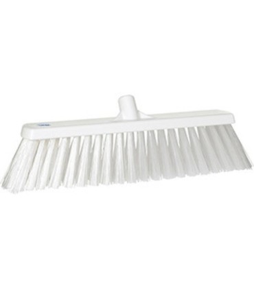 REMCO Broom - Head Only - Push - X-Stiff - 20" - White Price/EA