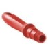 REMCO Handle - Mini Threaded - PP - 1.2x6" - Red Price/EA