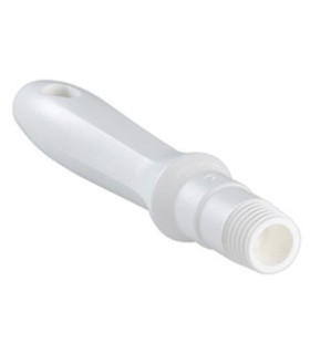 REMCO Handle - Mini Threaded - PP - 1.2x6" - White Price/EA