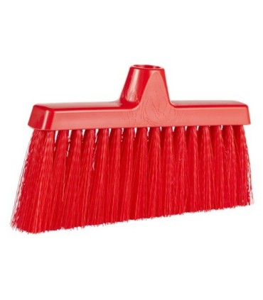 REMCO Broom - Head Only Upright Medium Bristles 10" - Red Price/EA