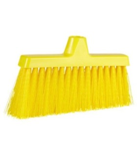 REMCO Broom - Head Only Upright Medium Bristles 10" - Yellow Price/EA