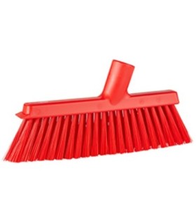 REMCO Broom - Head Only Angle Medium 10" PP/PET - Red Price/EA