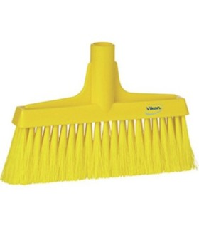 REMCO Broom - Head Only Upright Soft/Stiff 10" - Yellow Price/EA
