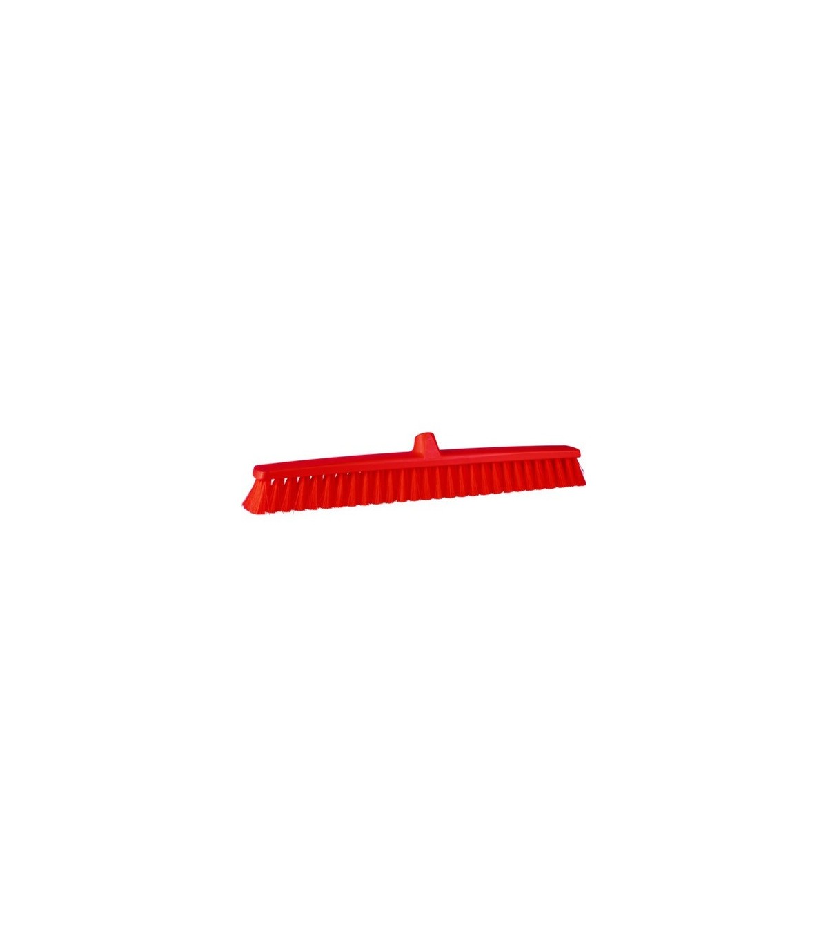 REMCO Broom - Head Only Push Soft Bristles 24" - Red Price/EA