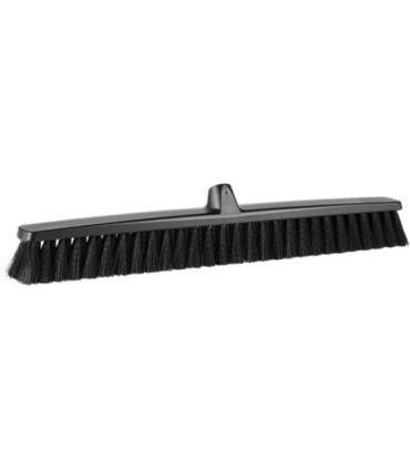 REMCO Broom - Head Only Push Soft Bristles 24" - Black Price/EA