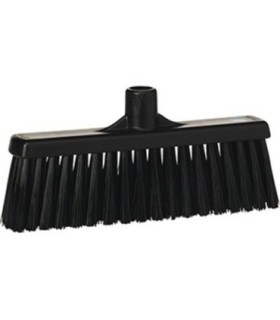 REMCO Broom - Head Only Upright Medium Bristles 12" - Black Price/EA